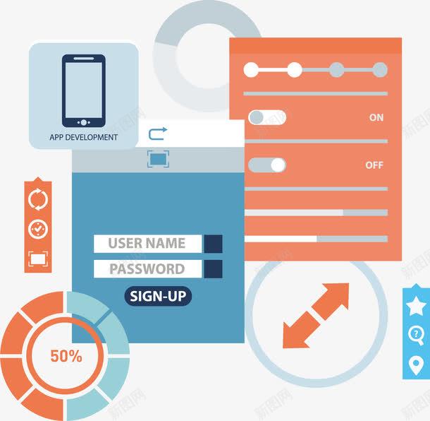 移動端產(chǎn)品報告矢量圖 一站式免費下載資源全解析